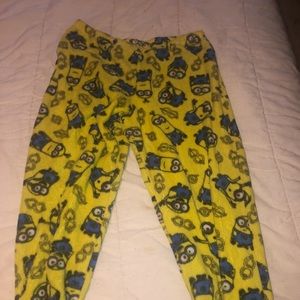 Minion pajama pants